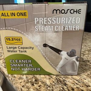 Pressurized Steam Cleaner - White